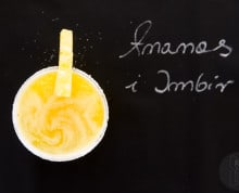 sok ananasowo - imbirowy