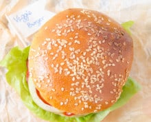 veggie burger