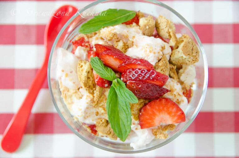 truskawki z mascarpone