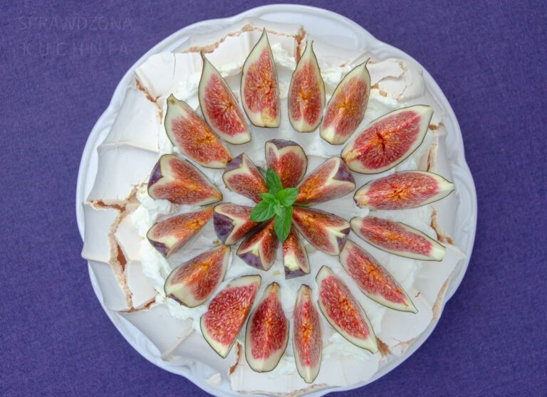 pavlova z figami
