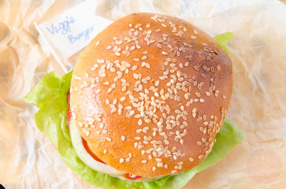 veggie burger