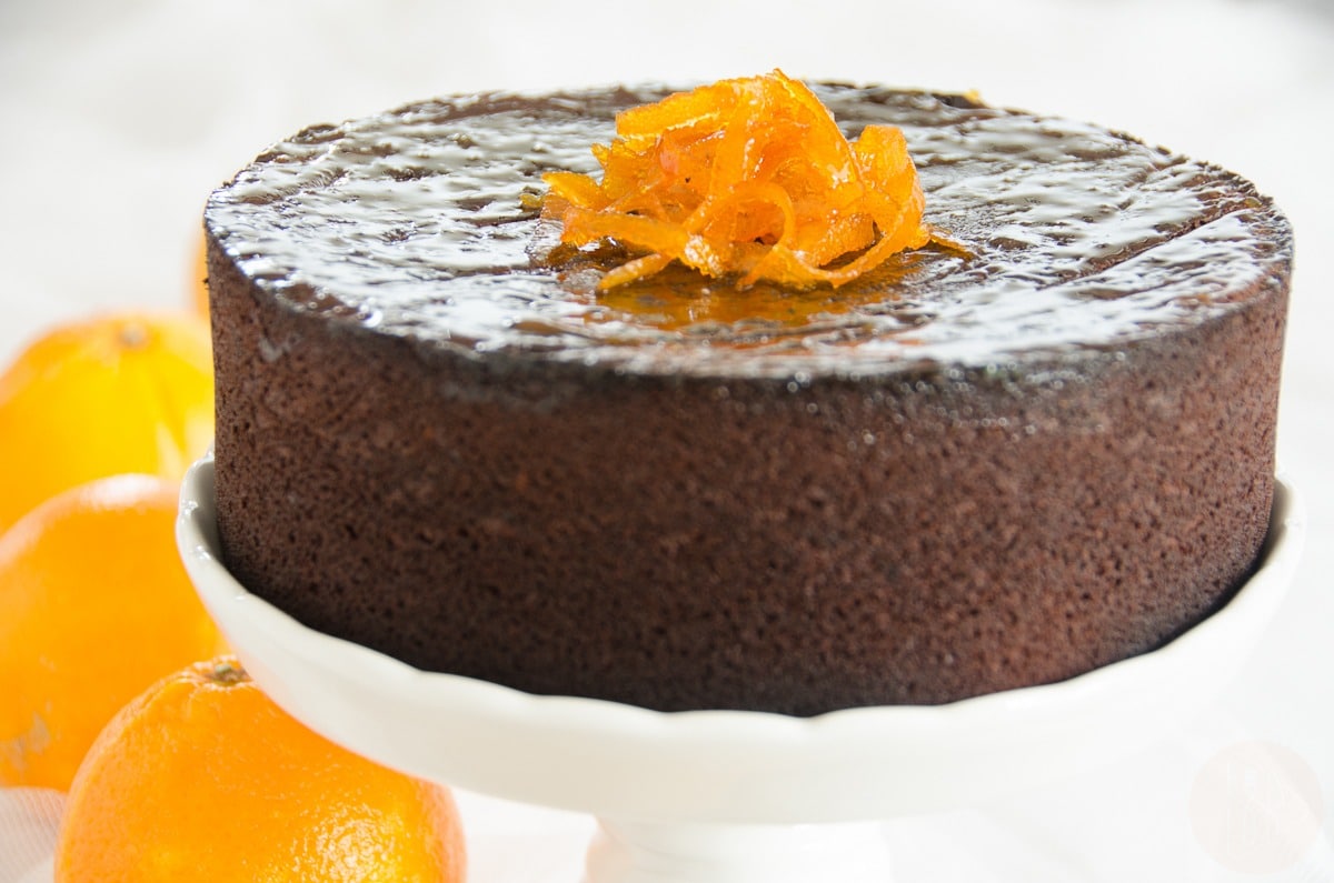 Ciasto czekoladowo - pomaranczowe