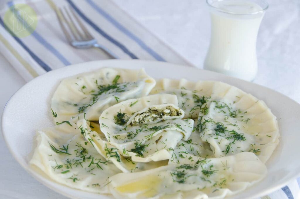 Pierogi ze szpinakiem