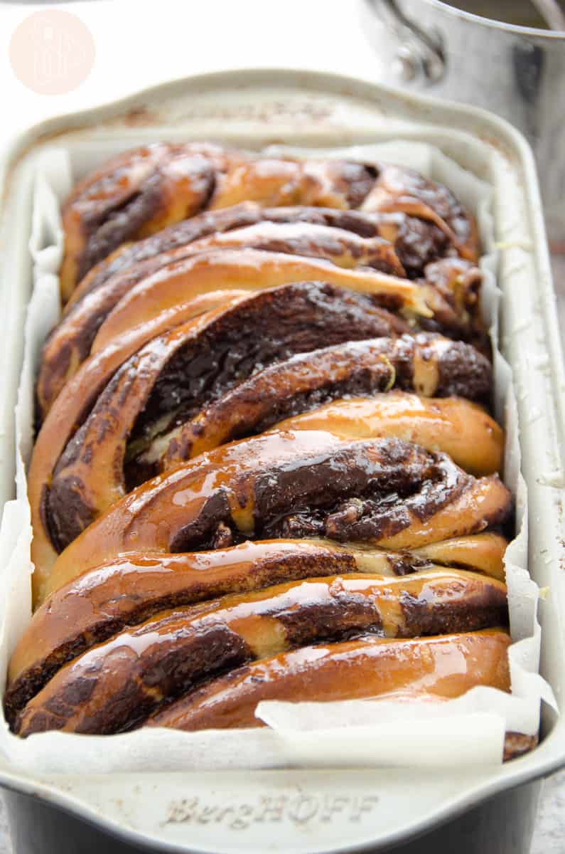 krantz czekoladowy - ciasto drożdżowe