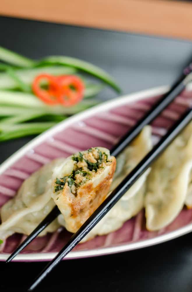 Gyoza - pierozki z nadzieniem wege