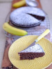 ciasto czekoladowo-bananowe