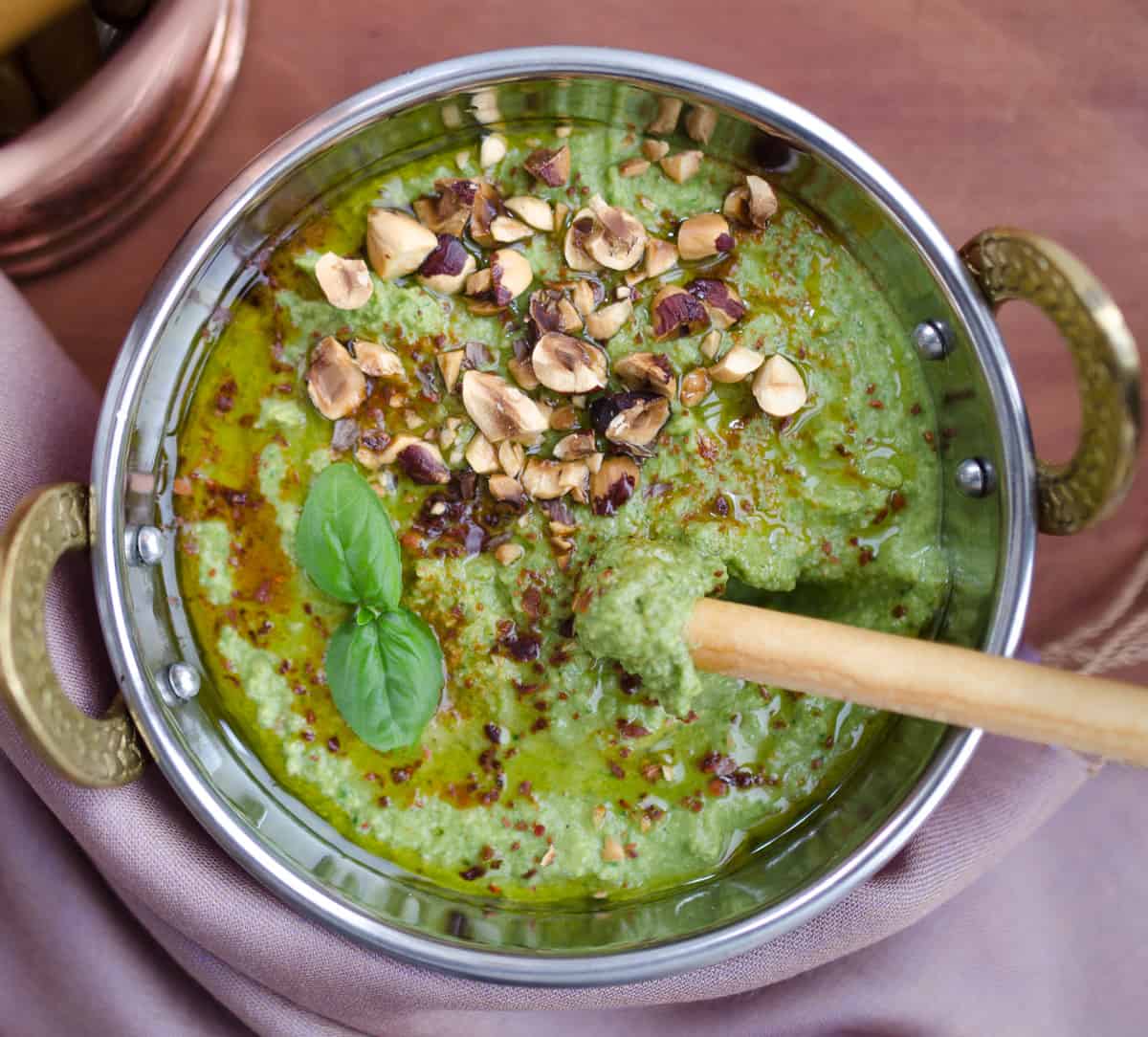 hummus zielony