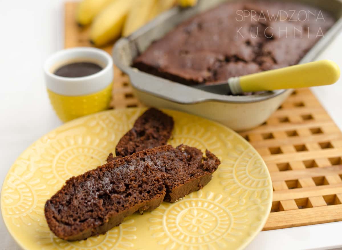 lepki chleb bananowy