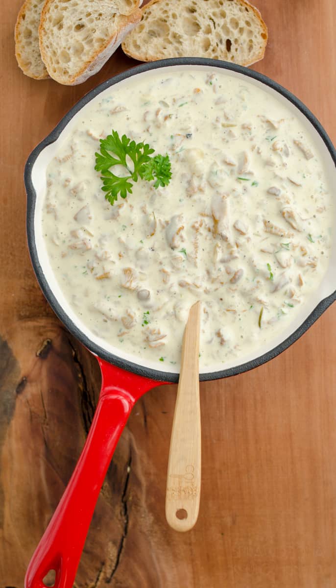 kurki w sosie mascarpone