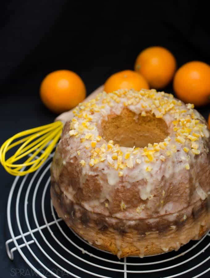babka piaskowa pomaranczowa