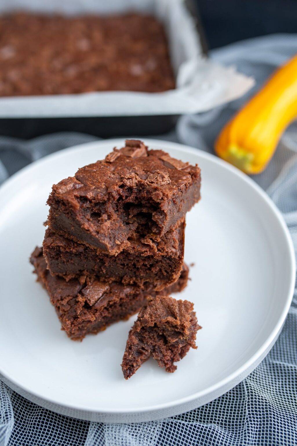 Brownie z cukinii przepis na Sprawdzona Kuchnia